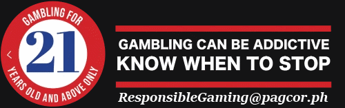 Gambling can be addictive. Know when to stop.